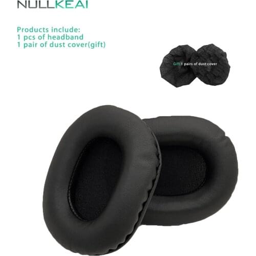 NULLKEAI Replacement Parts Earpads For Turtle Beach i30 i60 Headphones Earmuff Cover Cushion Cups Sleeve
