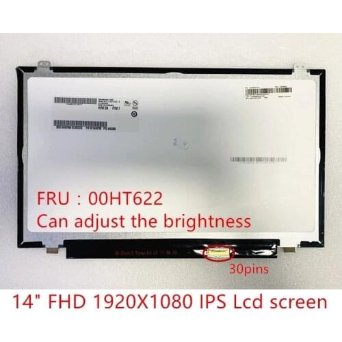 Original B140HAN01.3 FRU 00HT622 For Lenovo special IPS FHD EDP 30 pin For Lenovo Y40 E440 T450 T440P T440S LCD LED screen