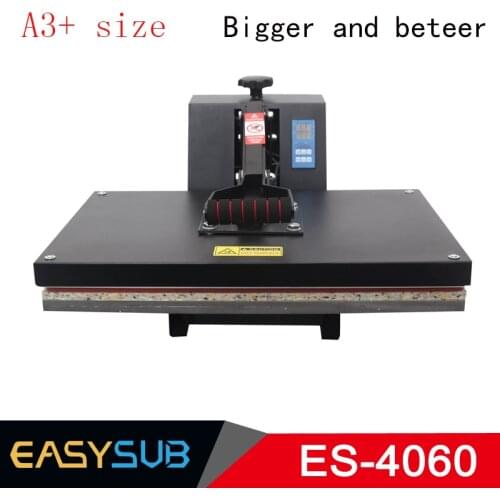 A3 big size 40*60 cm heat transfer machine flat printer pressing machine heat press machine printing sublimation T-shirt