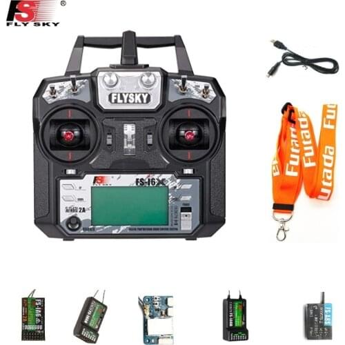 Flysky FS-i6X FS I6X 10CH 2.4GHz AFHDS 2A RC Transmitter Remote Controller i6 upgrade +iA10B Receiver Rc Airplane Mode 2 1