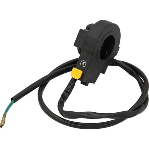 22mm Motorcycle Handlebar Grip Throttle Control Kill Button Switch for 49cc 66cc 80cc Motor Bicycle Universal Handlebar Switch