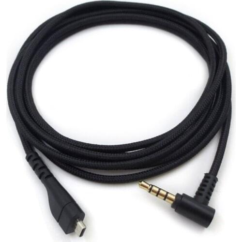 Replacement 3.5mm Weave Audio- Cable For Steelseries Arctis 3/5/7/Pro For Gaming Headset Line