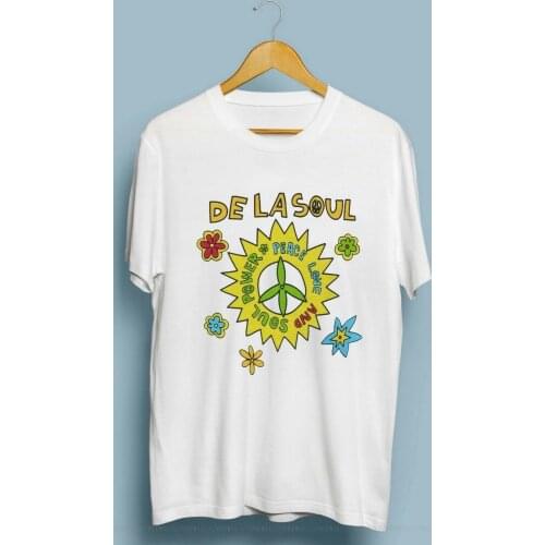 Vintage De La Soul 3 Feet High And Rising T-Shirt Size S M L XL 2XL Cotton High Quality Tops Tee Shirt