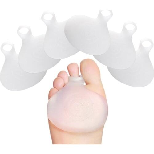 1Pair Silicone Gel Metatarsal Pads for Shoes Sore Ball Foot Care Tool Feet Pain Shoes Insoles Pads Cushion Forefoot Arch Support