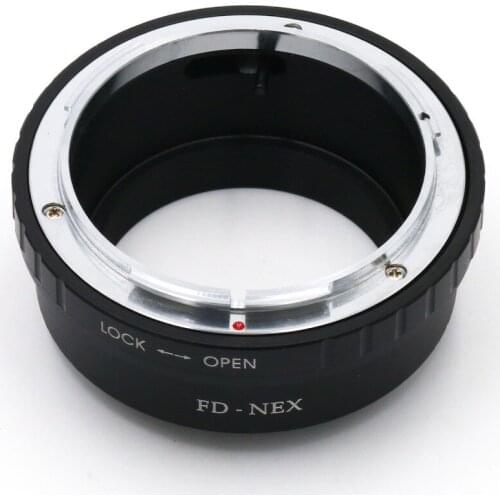High-Precision FD-NEX For Canon FD Lens And for SONY NEX E Mount body NEX3 NEX5 NEX-5N NEX7 NEX-C3 NEX-F3 NEX-5R NEX6-Black