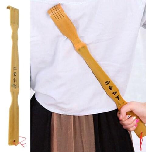Sport Outdoor Bamboo Tools Convenient Body Care Sets Long Bamboo Back Scratcher Ask Tickle Freely