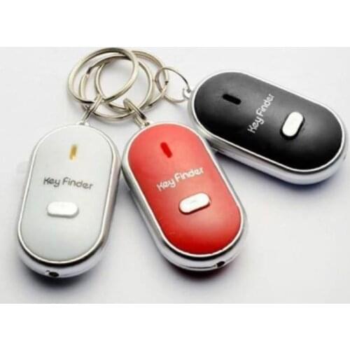 Whistles Sound Light Anti-Lost Alarm Key Finder Flashing Beeping Remote Lost Keyfinder Locator Keyring Keychain Device брелок