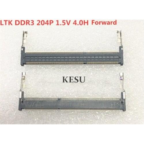 DDR3 204P 204Pin 204-Pin 1.5V 4.0H Connectors Computer desktop Memory Slot forward Sockets