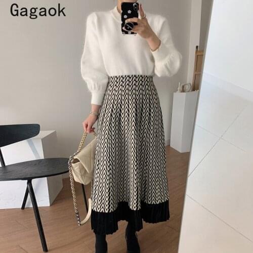 Gagaok Womens Autumn Skirts