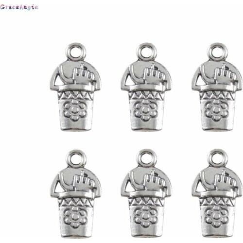 GraceAngie 30Pcs Religious Pendant Alloy Necklace Pendant Jewelry Findings Handmade Crafts Vintage Women DIY Bracelet Charms