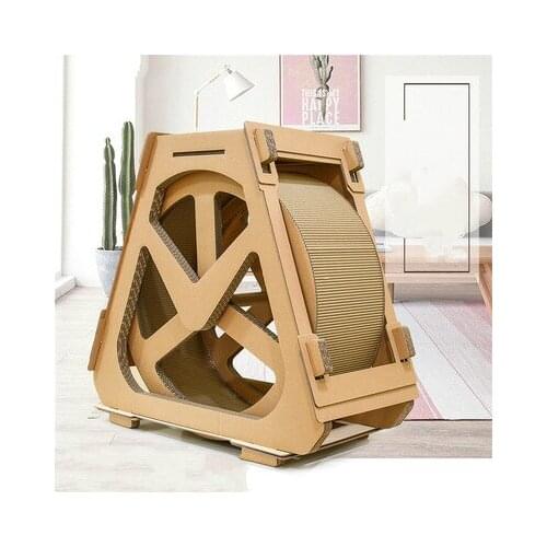 Pet Toy Cat Climbing Frame Waterwheel Funny Cat Toy Pet Fitness Treadmill Detachable Design Pet Supplies Cat Toy