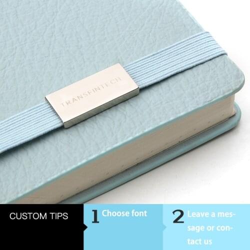 Laser Custom Business Notebook Metal custom notebook costs