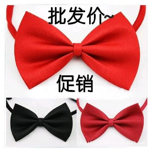 Fashion School Boys girls Children Kids Baby Wedding Elastic bow Tie Necktie Wedding Party Performance Accessorie 2pcs/lot LD07