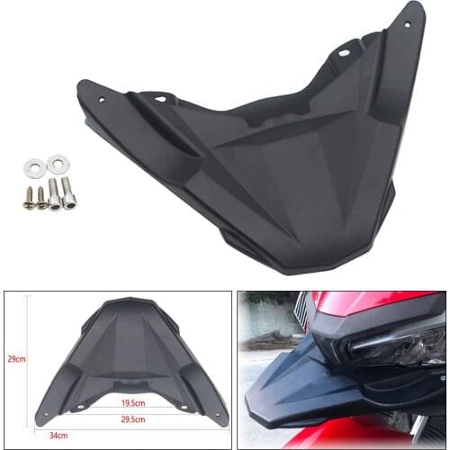 Motorcycle Front Fairing Front Beak Nose Cone Extension Cover Extender for Honda ADV150 2019-2020