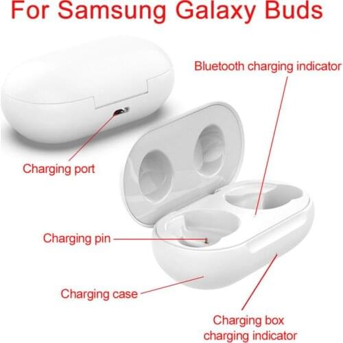 Replacement Charging Box For Samsung Earbuds Charger Case Cradle For Samsung Galaxy Buds Bluetooth-compatible Wireless Earphones
