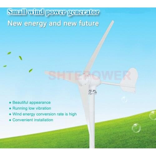 3/5 blades Windmill three phase ac 12V 24V 48V options Wind Turbines 500W wind generator Home application
