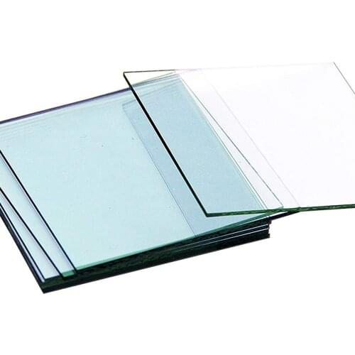 12PCS ITO Coated Conductive Glass Transparent Indium Tin Oxide Coated Conductive Glass for Lab R&D Use