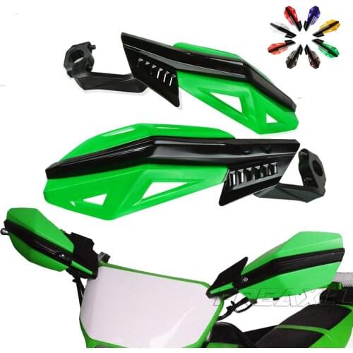 For Kawasaki KX65/KX85/KX125/KX250/KX250F/KX450F 2Pcs Motorcycle Handguard Handle Hand Guard Protector Shield KX 65/85/125/250 F
