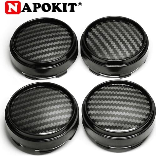 4pcs/lot TOP 66mm(62mm Pin) Black 3D Carbon Fiber Car Wheel Center Caps Tyre Rim Hub Cap Cover Car Hub Caps