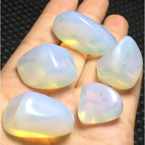 5pcs Natural beautiful opal mineral Free body rock specimens