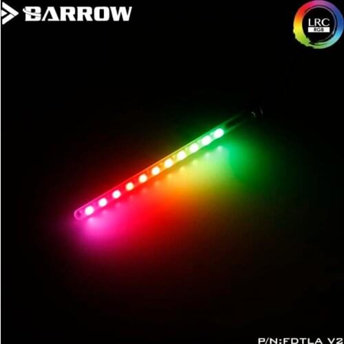 Barrow FDTLA-V2 Lighting fitting for Water tank, Aurora LED,Quartz Glass Lighting component,water cooler gadget