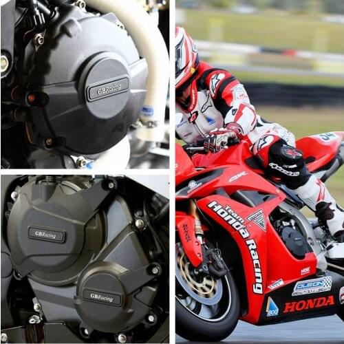Motorcycle Fit GBRacing Engine Case Cover Set for Honda CBR600RR - F5 GB Racing 2007 2008 2009 10 11 12 13 14