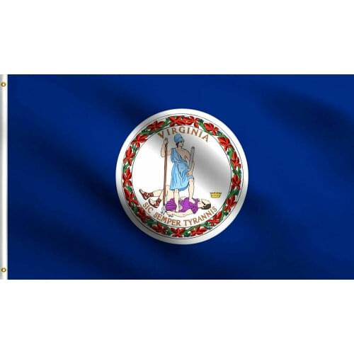 Jemony 90x150cm Virginia Commonwealth of Virginia USA State Of Virginia Flag