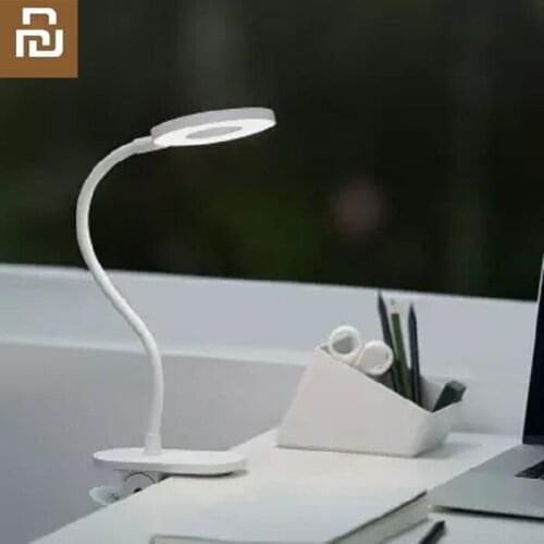 Youpin Yeelight LED 5W Desk Lamp clip read office table light Portable fold Bedside night light Third gear dimming