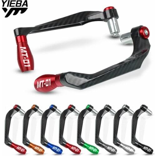 22mm Motorcycle Accessories Moto Handle bar Grips End Brake Clutch Levers Guard Protector For Yamaha MT-01 MT01 MT 01 All Year