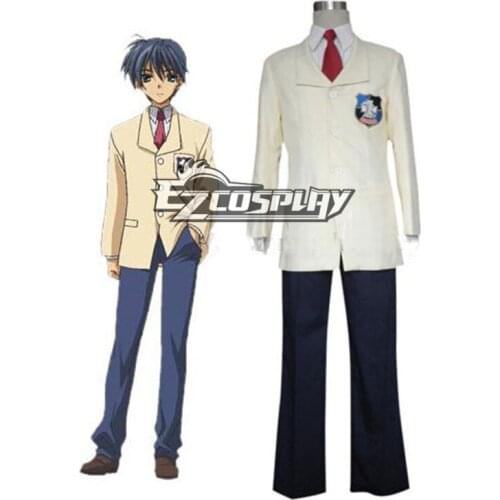 Clannad Male Hikarizaka Senior High School Uniform Cosplay Costume E001