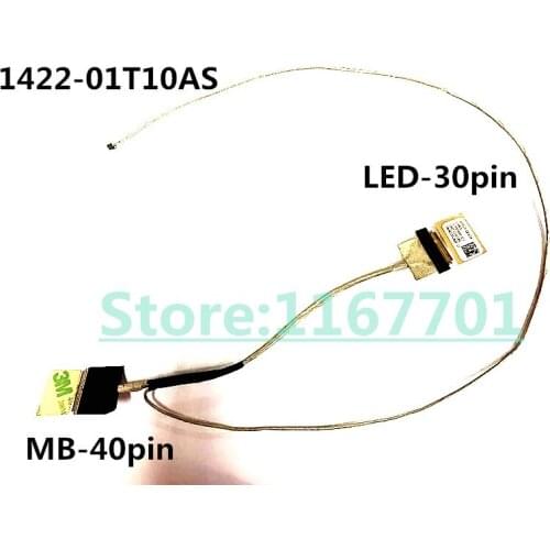 New Laptop/Notebook LCD/LED/LVDS Cable for Asus X555 X555LP X555LD K555 F555L VM510L FL5600L K555Y X555LD-1B 1422-01T10AS 30pin