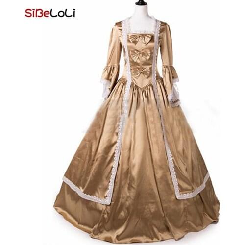 Renaissance Champagne Victorian Civil War Steampunk Dress Mary Poppins Theater Costume