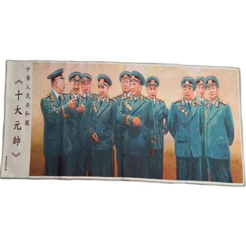 Portraits of great men, ten marshals, wall paintings, hanging pictures, decorative paintings, embroidery