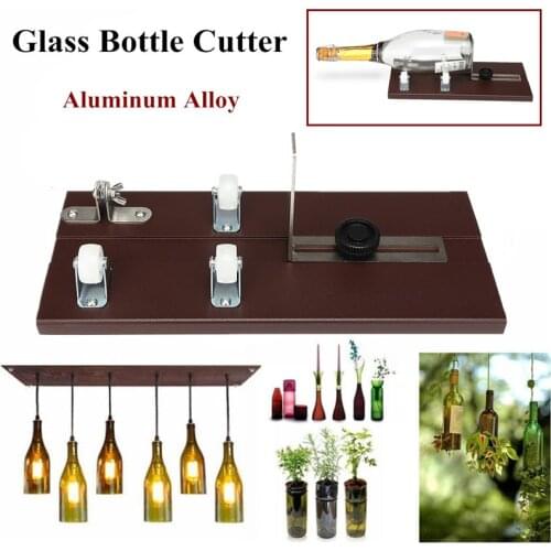 3-10mm Glass Bottle Cutter Aluminum Alloy Better Cutting Control Create Glass Sculptures Sun Catchers Cutting Thickness