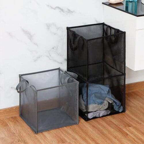 Folding Laundry Basket Free Shipping Baby Laundry Dirty Clothes Organizer Basket In The Bathroom Girl Storage Laundry ZLB008