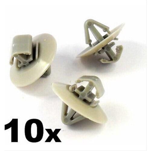 10x Plastic Trim Clips fits For Nissan Primastar Side Moulding Lower Door Protection