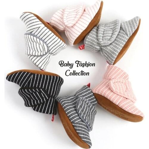 Newborn Shoes Warm Toddler Boots Winter First Walker Baby Girls Boys Soft Sole Snow Booties Unisex Crib Shoes zapatos bebe43