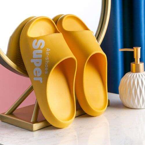 Men Shower Slippers Summer Cool Beach Slippers Women Flip Flops Man Sandals Fashion Home Shoes Light Weight Anti-slip Unisex