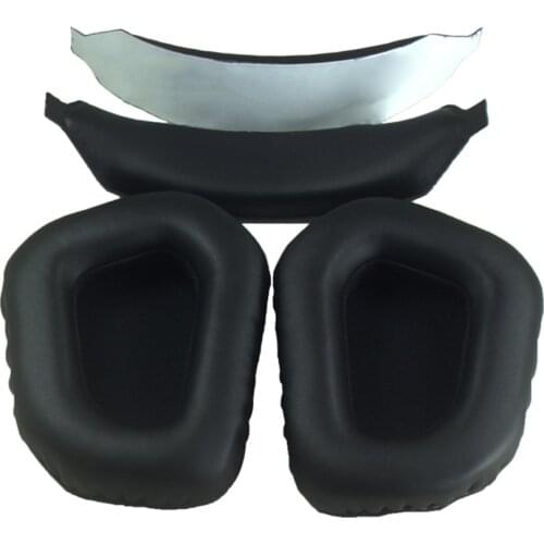 Soft Earpads Ear Cups Cushion Headband for MADCATZ F.R.E.Q.3/5/7/9/TE Headset