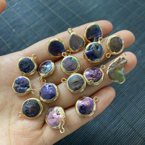 1PCS Wholesale Multicolor Irregular Shape Pendant Freshwater Pearls for Jewelry Making DIY Handmade Accessories Bead Decoration