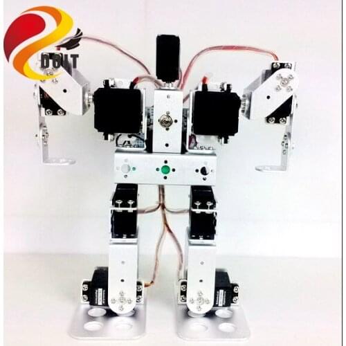 DOIT 9 DOF Robot Arm Mechanical Manipulator Swivel Rotating Clamp Robotic Structure Full Set Humanoid Robot