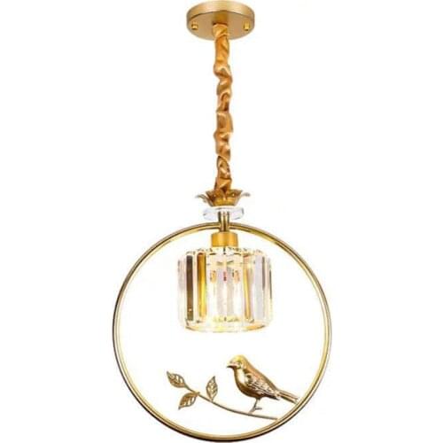 Crystal Pendant Lamp Crystal Dining Room Lamp Crystal Bar Lamp Crystal Restaurant Lamp Crystal Canteen Lamp Entrance Pendant