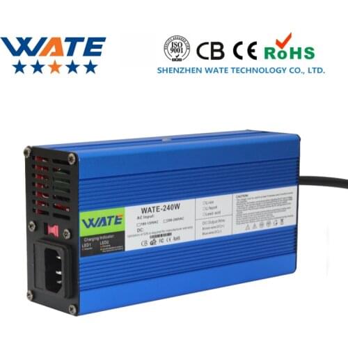 36.5V 3A Smart LifePO4 Battery Charger for 10S 3.65V Life PO4 Battery