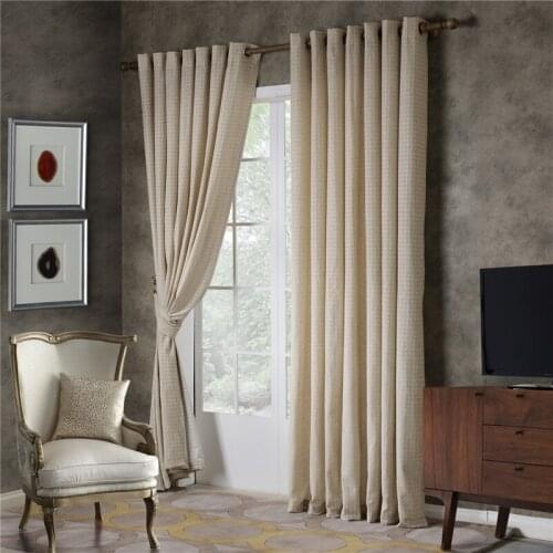 [Free Custom] GYC2034 Gyrohome 1PC Cotton&Linen Blackout Curtain Children Window Living Room Dec
