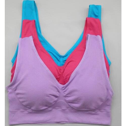 Casual Bra Removable Pad Double Layer Seamless wireless Leisure Bra Body Shaper Push Up Bras Set 1pcs wfws01