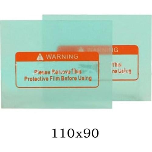 Helmet Lens Protection Plate 4 Size Equipment Replacement Solder Set 10pcs