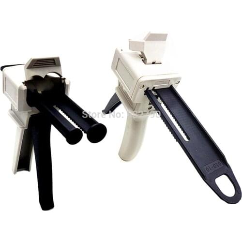 50ml AB Epoxy Glue Gun Glue Adhesive Mixed 1:1 2:1 10:1 Two-Component Manual Glue Gun Resin Mix Dispensing