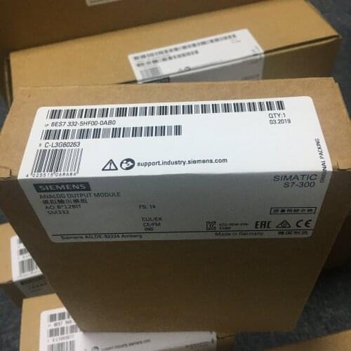 6ES7332-5HF00-0AB0 Analog PLC module 6ES7 332-5HF00-0AB0