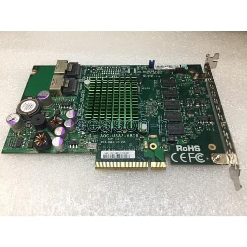 Supermicro 8-Port PCI-E SAS/SATA 3Gb/s Raid Card AOC-USAS-H8IR controller raid ard
