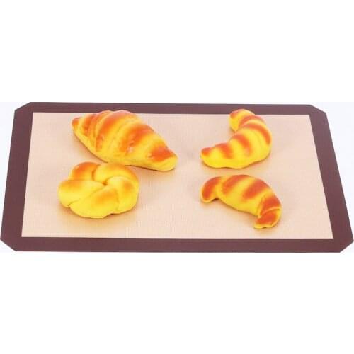DIY Non-Stick Silicone Baking Mats Cookie Pad Rolling Dough Mat High Temperature Resistant Glass Fiber Batters Flour Fondant